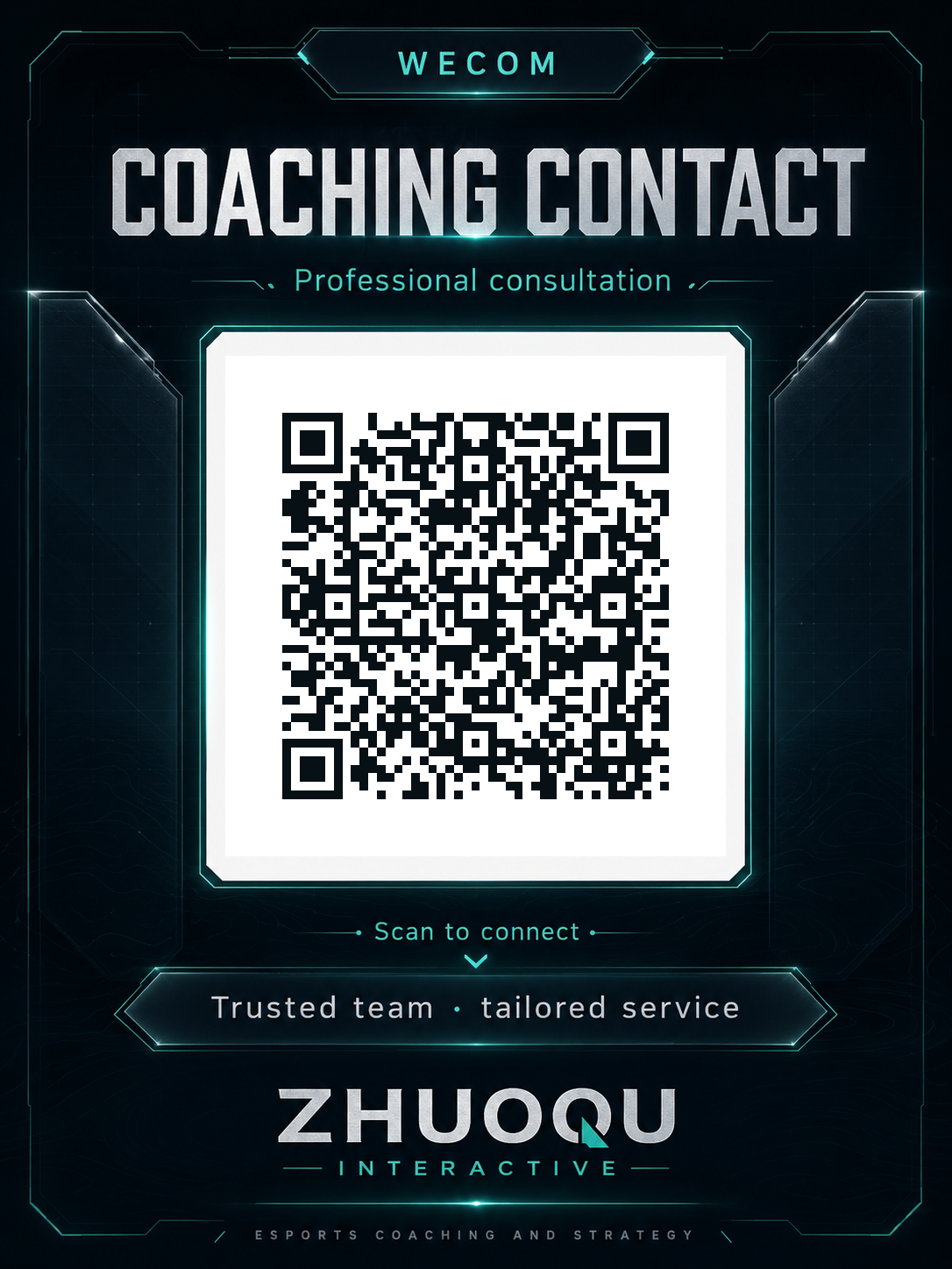 WeChat contact poster